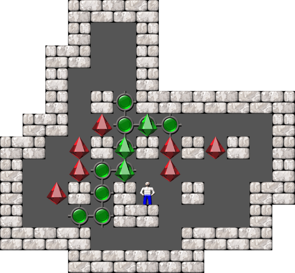 Sokoban Kevin 11 level 62